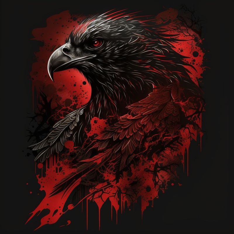 Red Eagle Logo - Turbologo Logo Maker