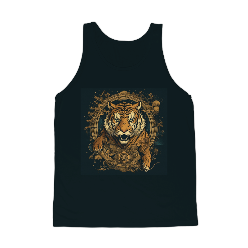 Asian gold tiger