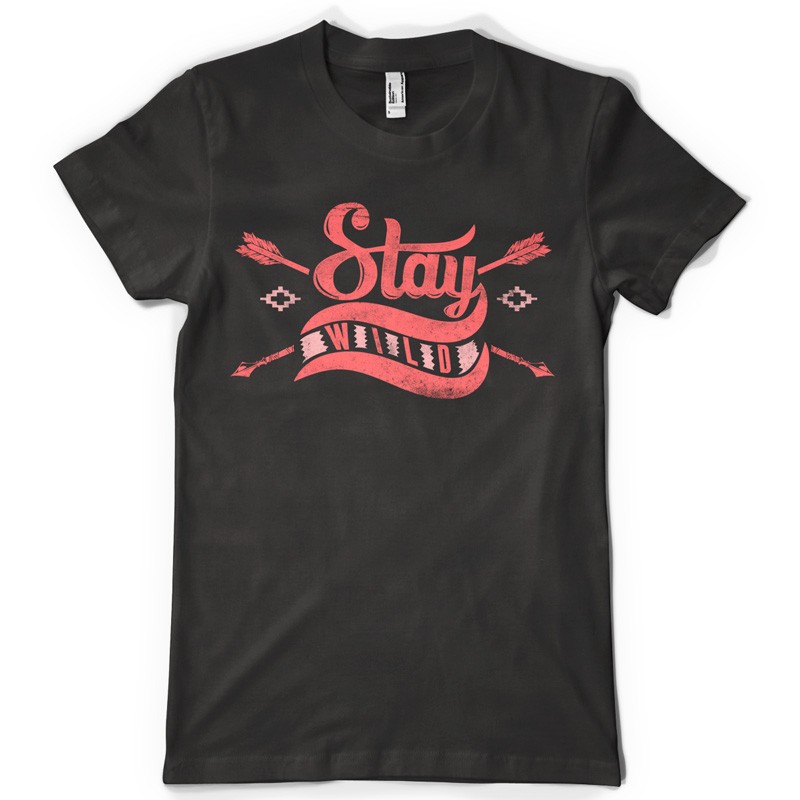 Stay wild T-shirt design | Tshirt-Factory