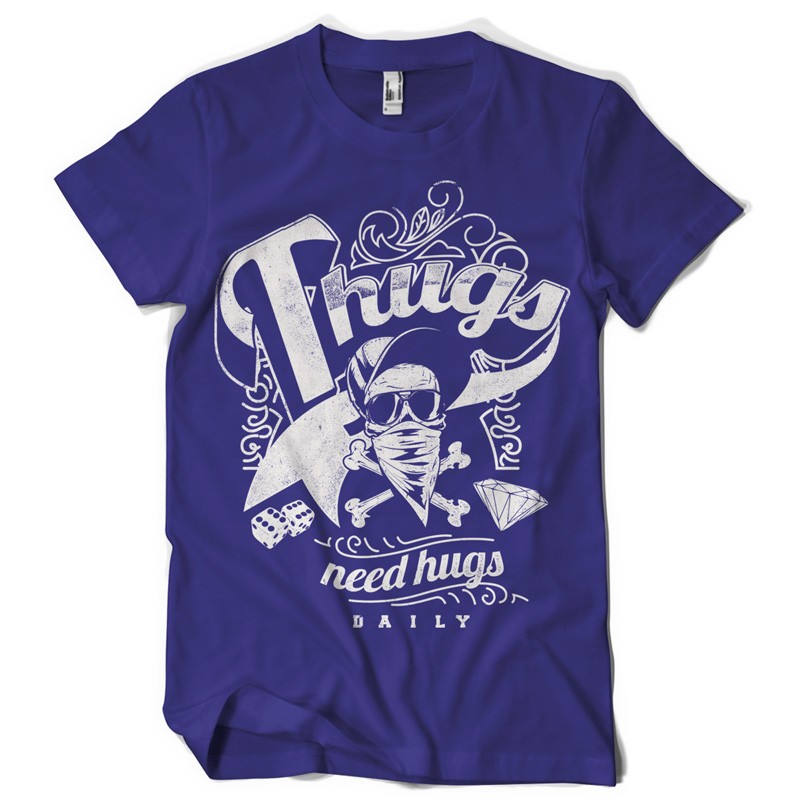 Thugs need hugs Tee shirts | Tshirt-Factory