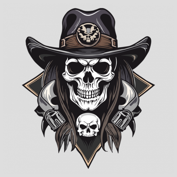 cowboy skull