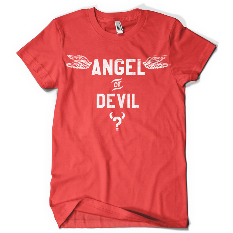 angel devil shirt