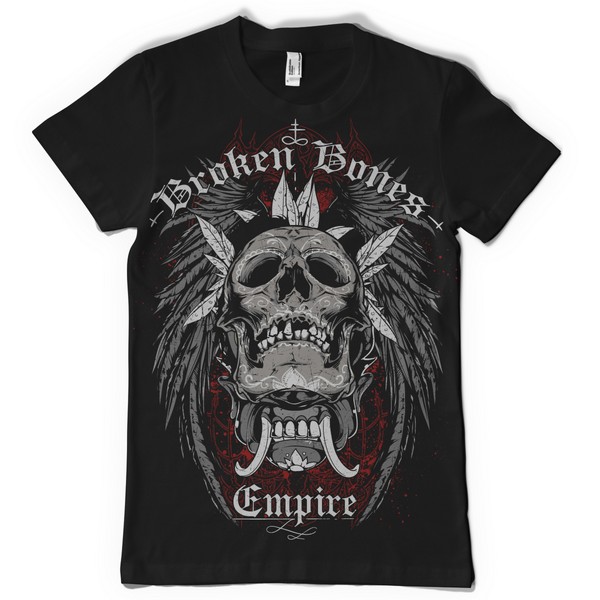 Broken Bones Empire T-shirt template | Tshirt-Factory