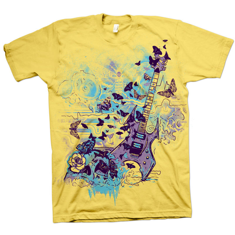 Moth-Jam Prophecies Tee shirt design | Tshirt-Factory