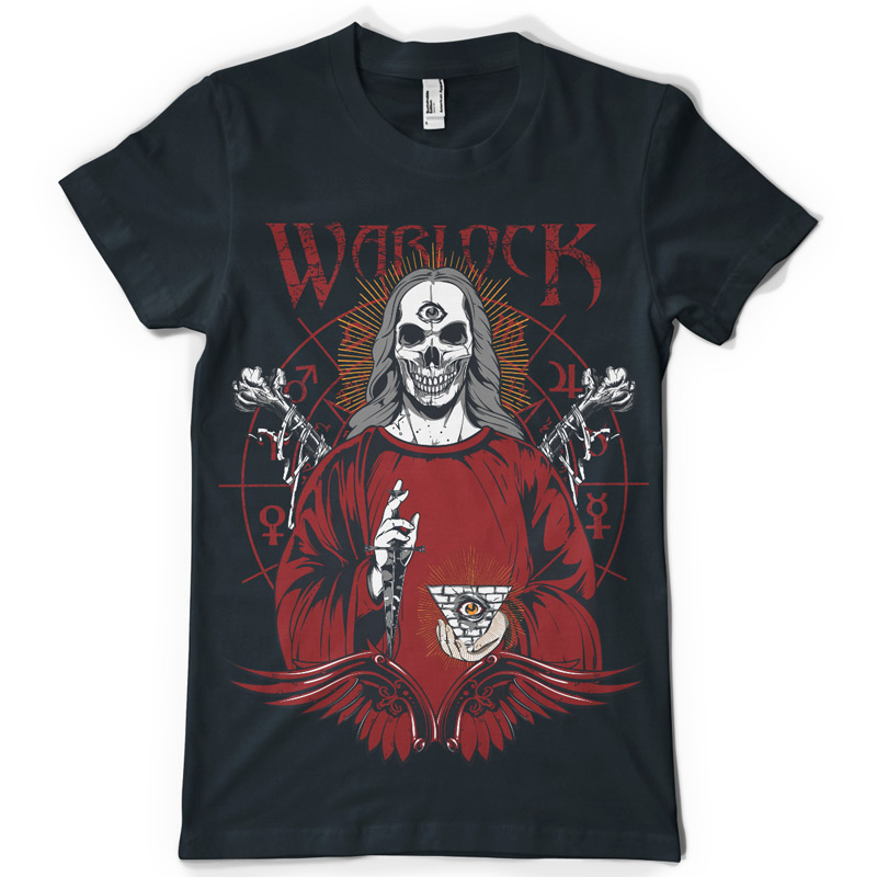 Warlock T shirt design | Tshirt-Factory