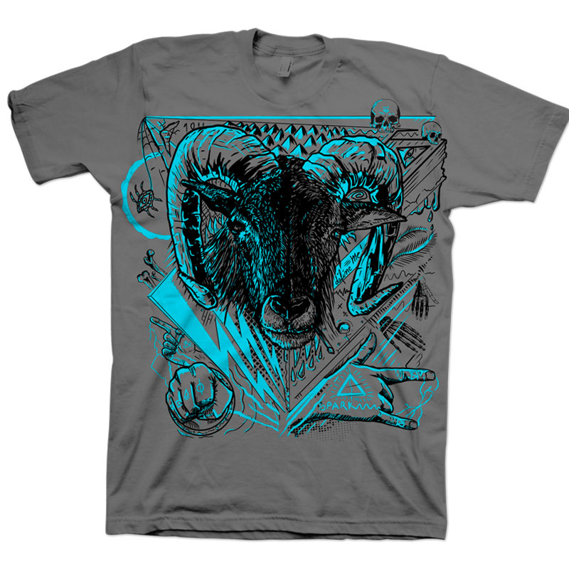 Get the Horns Tee shirt design | Tshirt-Factory
