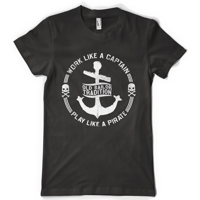 Old sailor tradition Custom t-shirts | Tshirt-Factory