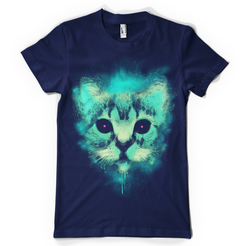 Cosmic Cat T-shirt design | Tshirt-Factory