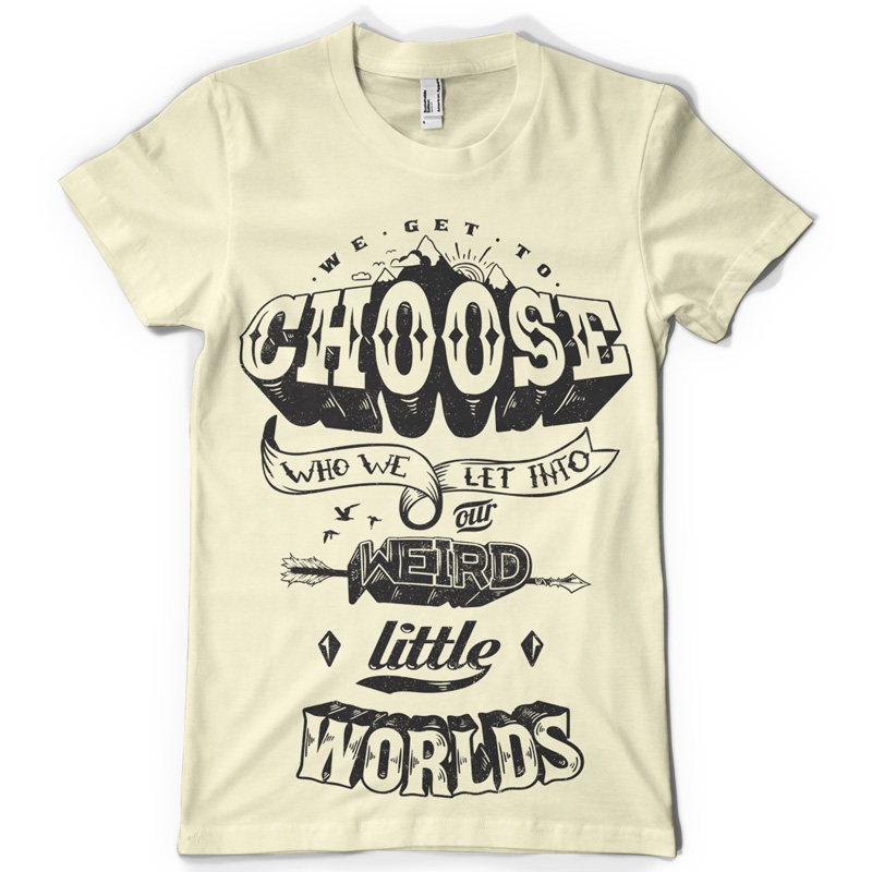 Our weird little worlds T-shirt design | Tshirt-Factory