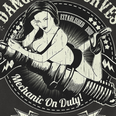 Download Mechanic on Duty T-shirt design | Tshirt-Factory