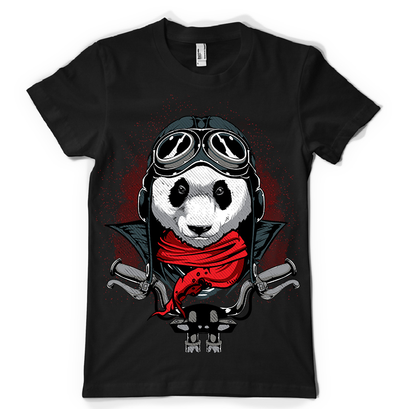 Rider Panda | Tshirt-Factory