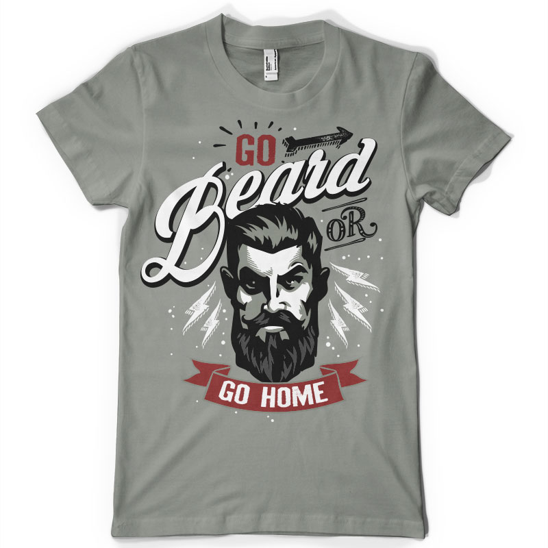 Go Beard T shirt design | Tshirt-Factory