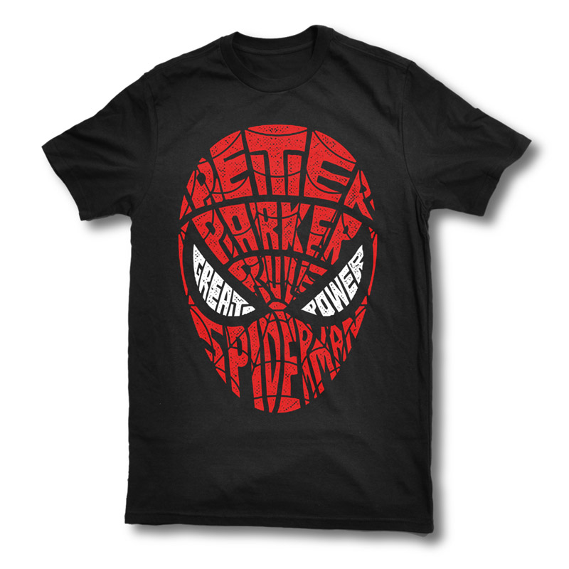 Spiderman T-shirt template | Tshirt-Factory