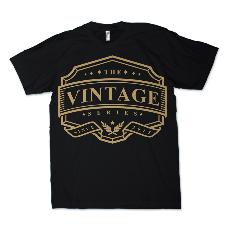 VINTAGE SHIELD Shirt design | Tshirt-Factory