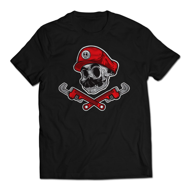 Mario Skull | Tshirt-Factory