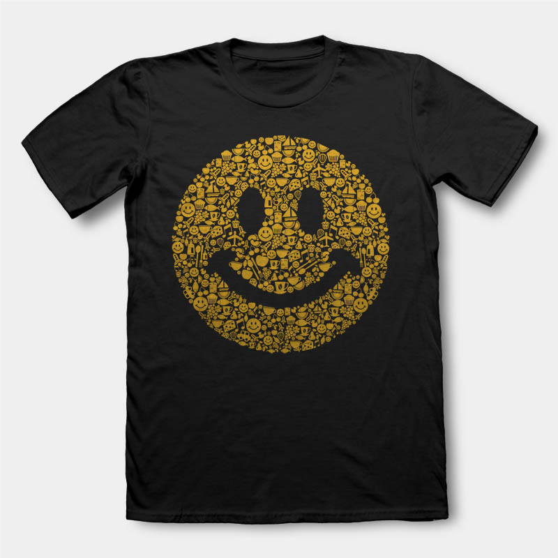 Smiley T-shirt design | Tshirt-Factory