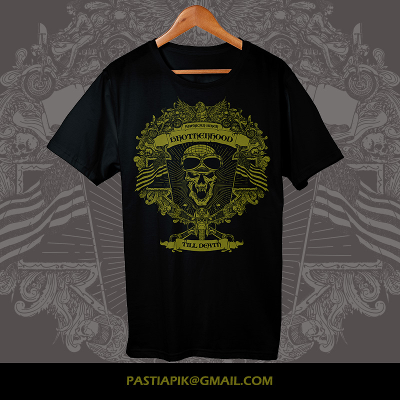 Brotherhood Till Death T-shirt design | Tshirt-Factory