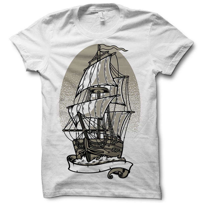 Ship T-shirt design | Tshirt-Factory