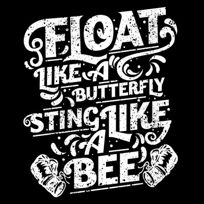 Float Like A Butterfly T Shirt Clip Art Tshirt Factory