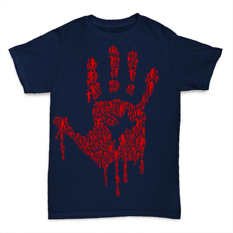 Hand Of Zombies T-shirt design | Tshirt-Factory