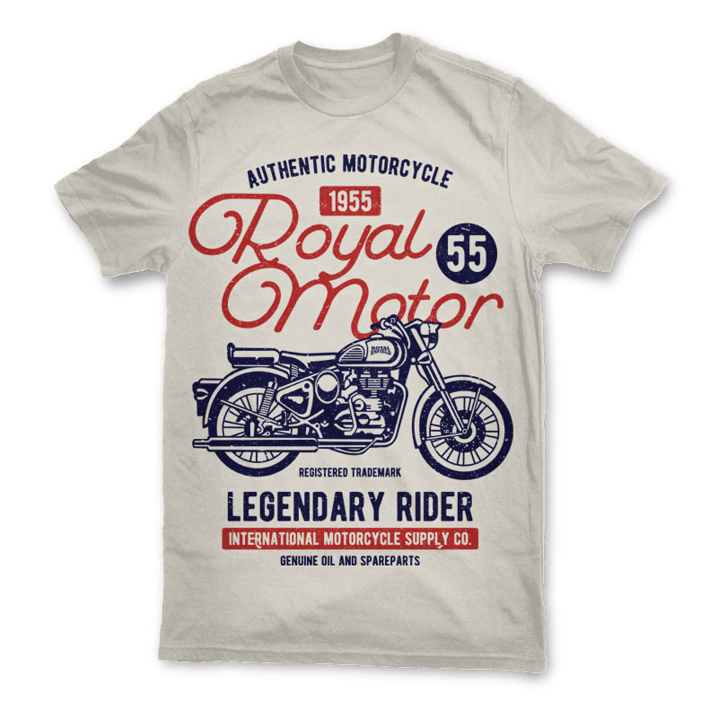 Royal Motor T-shirt design | Tshirt-Factory