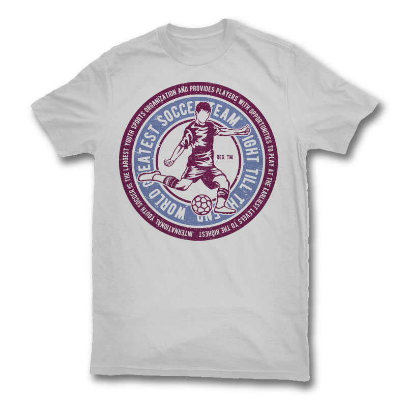 Soccer T-shirt design | Tshirt-Factory