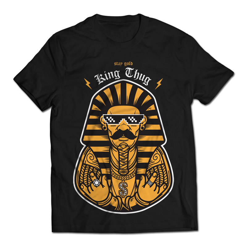 King Thug T-shirt design | Tshirt-Factory