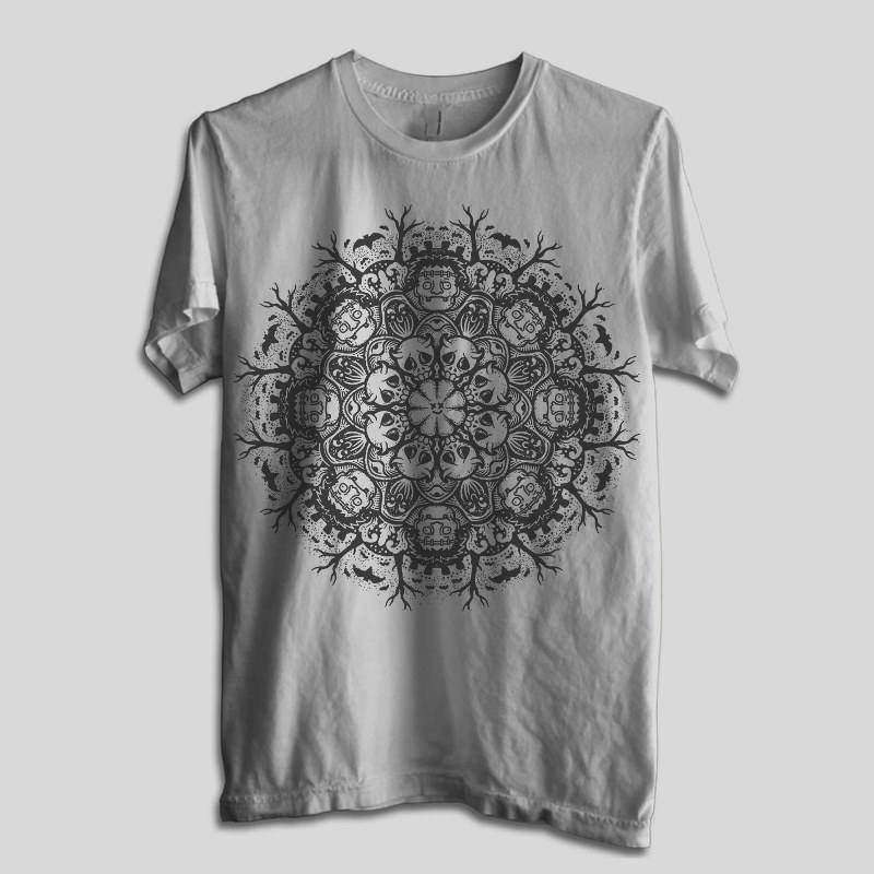 Mandala 20161018 1 HALLOWEEN T-shirt design | Tshirt-Factory