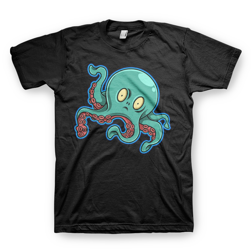 octopus Graphic design | Tshirt-Factory