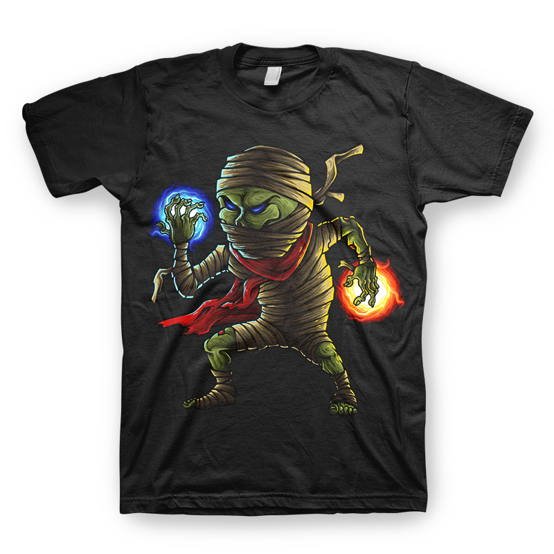 Mummified Hero Graphic design | Tshirt-Factory