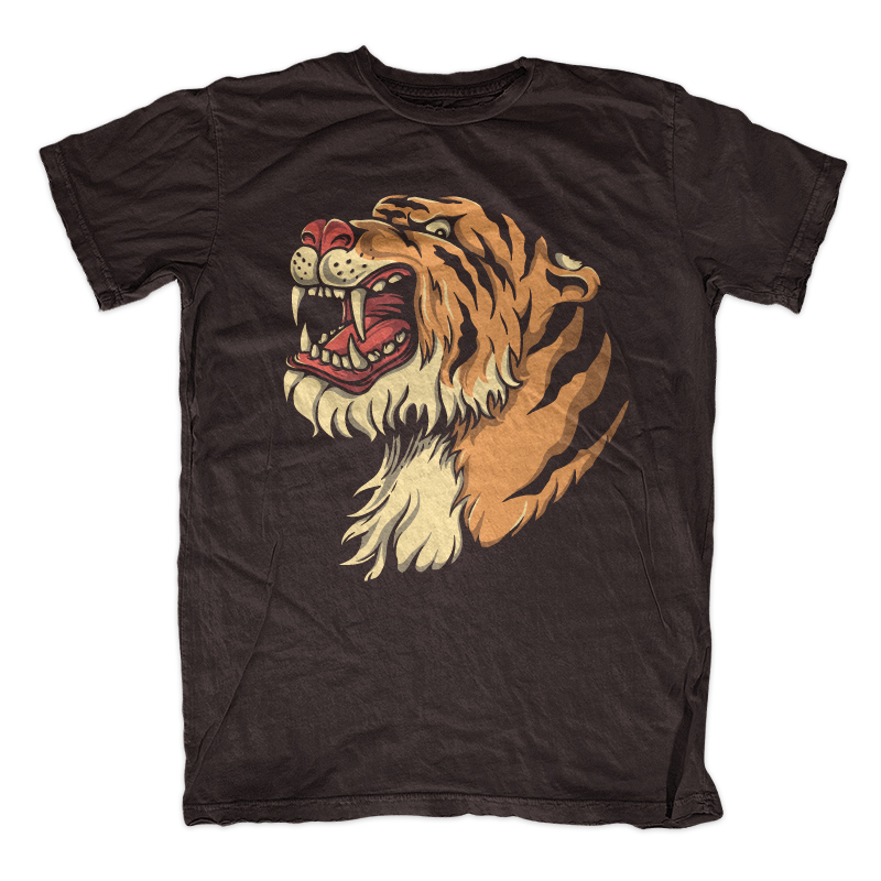 Tiger T-shirt clip art | Tshirt-Factory
