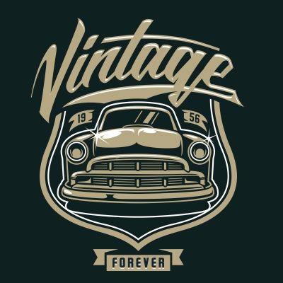 Vintage car Custom | Tshirt-Factory