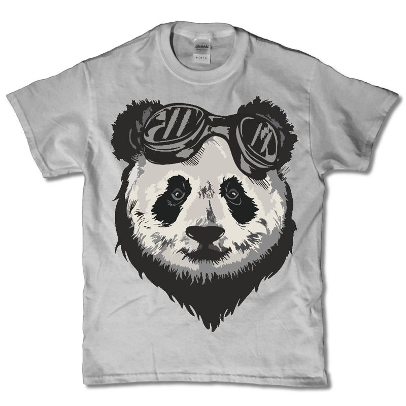 panda T-shirt clip art | Tshirt-Factory