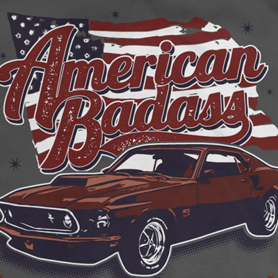 American Badass Tee Shirt Design Tshirt Factory