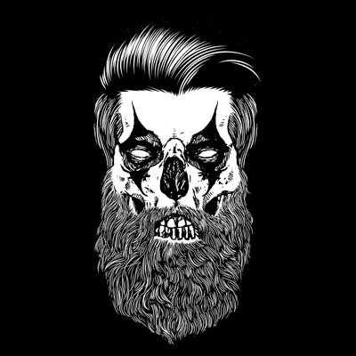 Beard Clown T-shirt clip art | Tshirt-Factory