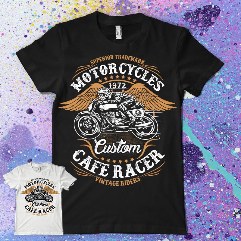 Vintage Riders T-shirt clip art | Tshirt-Factory