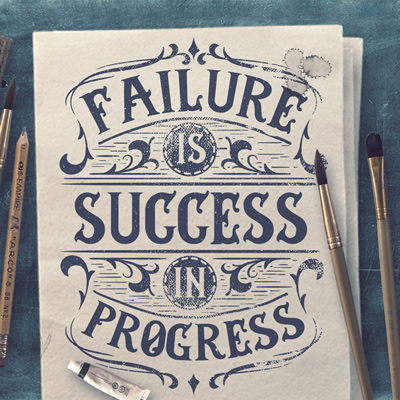 Failure is Success in Progress T-shirt template | Tshirt-Factory