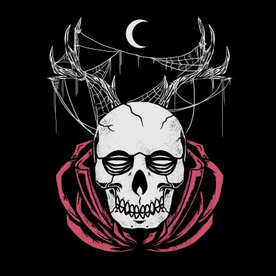 Dark Skull T-shirt design | Tshirt-Factory