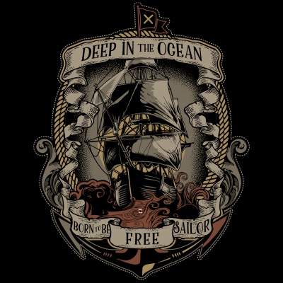 Deep In the Ocean T-shirt design | Tshirt-Factory