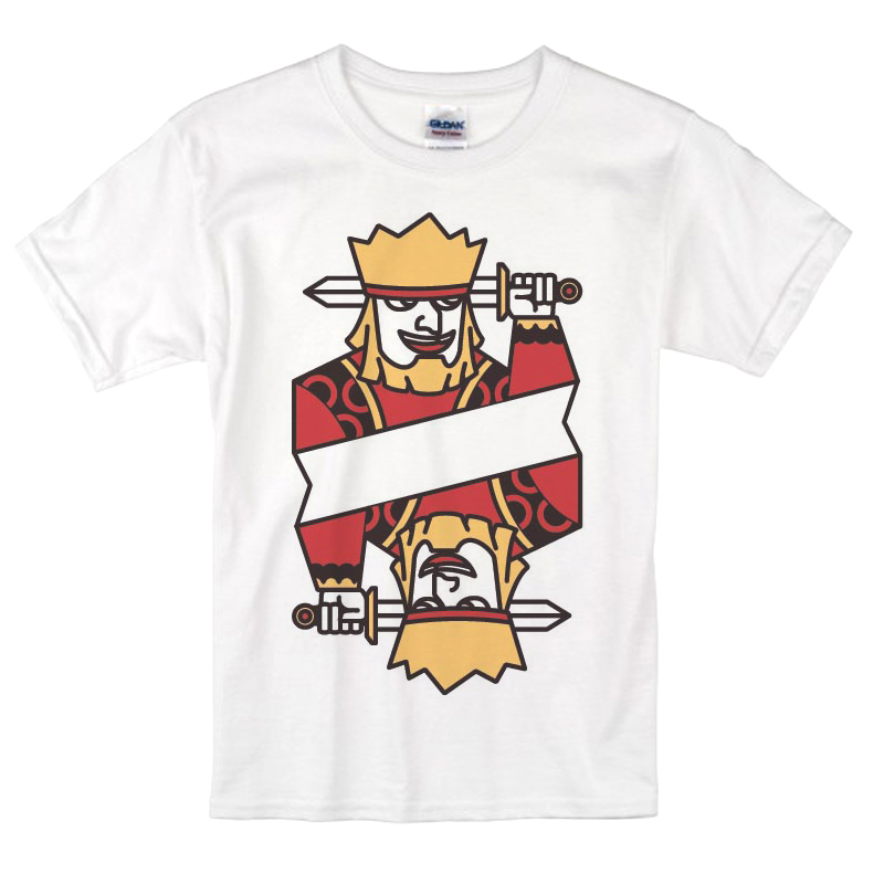 King Card T-shirt clip art | Tshirt-Factory