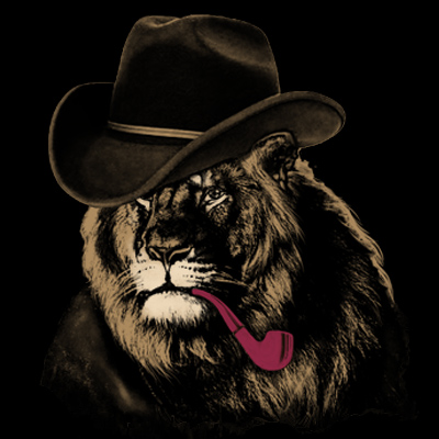 lion cowboy