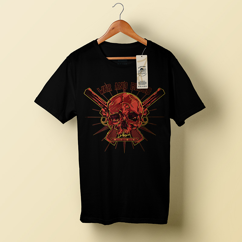 ride war and blood Tee shirt design | Tshirt-Factory