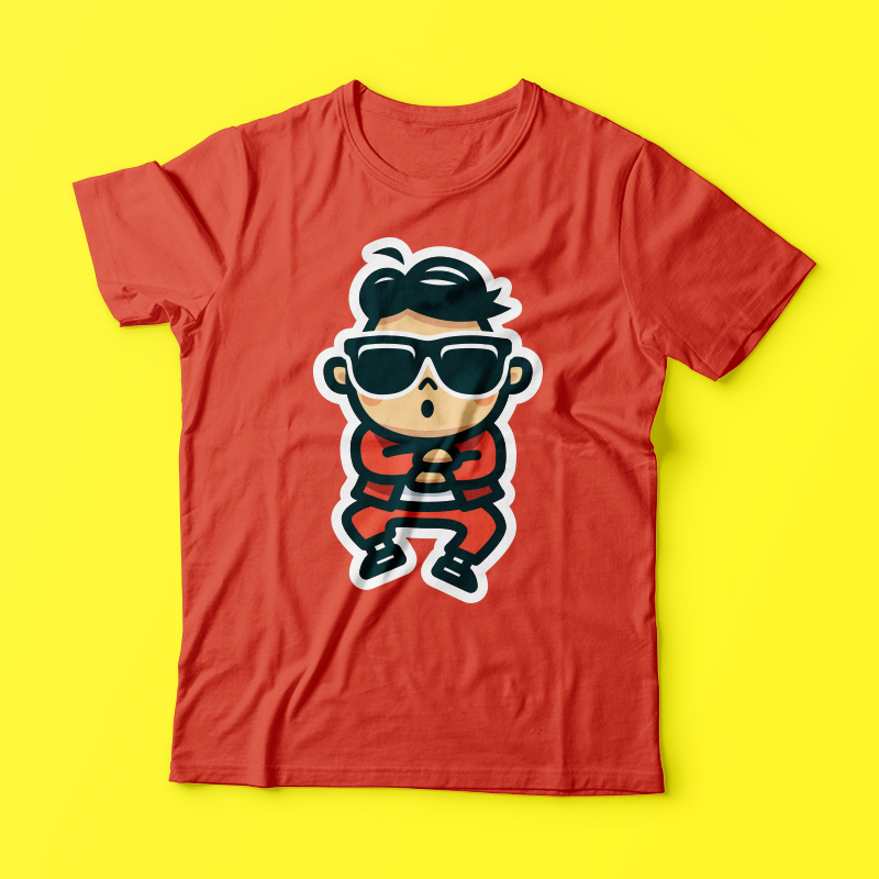 Gangnam Tribute Shirt design | Tshirt-Factory