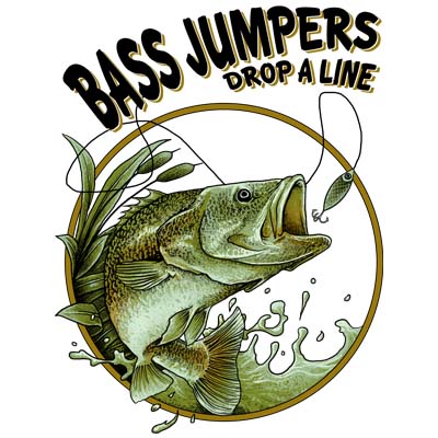 Fishing Bass Graphic design