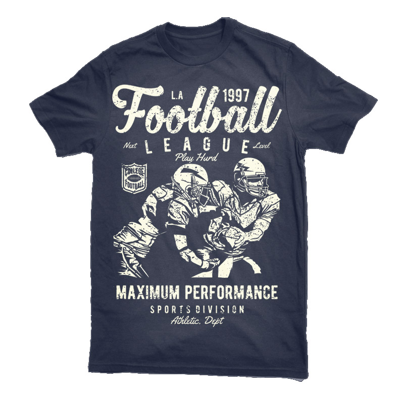 Football League T shirt Design Tshirt Factory