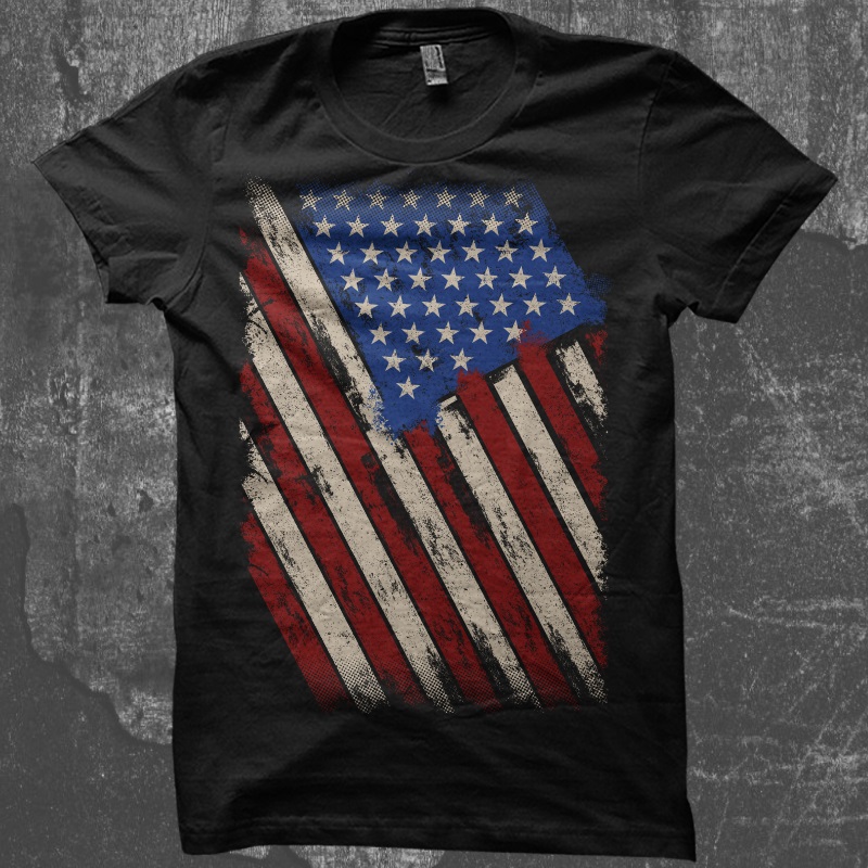 My Flag T-shirt template | Tshirt-Factory