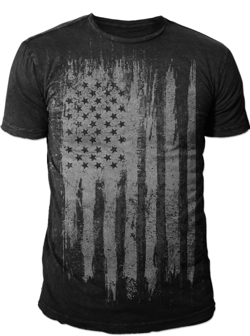 USA FLAG Distressed Tee shirt design | Tshirt-Factory