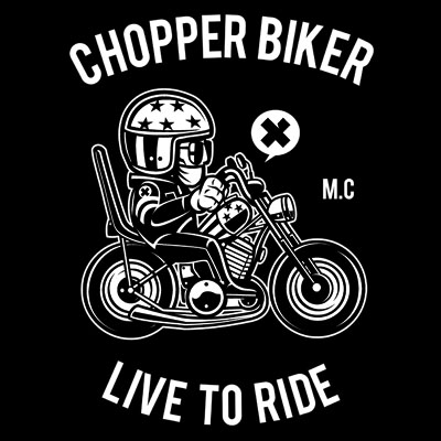 biker chopper