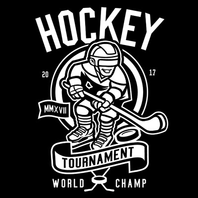 Hockey T-Shirt Design Vector Graphics Graphic by Custom T-Shirt Design ·  Creative Fabrica