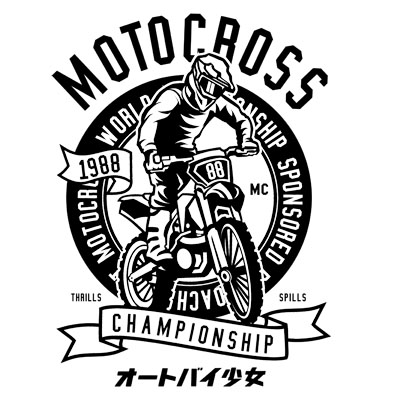 Moto Cross T-shirt design | Tshirt-Factory